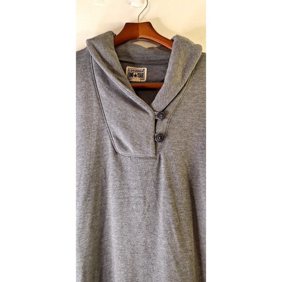 CONVERSE ONE STAR Pop Over L/S Sweater Top Women's Sz XL Athleisure Casual Sport - Picture 5 of 8